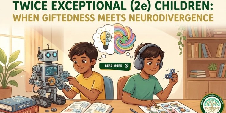 Twice Exceptional (2e) Children: When Giftedness Meets Neurodivergence