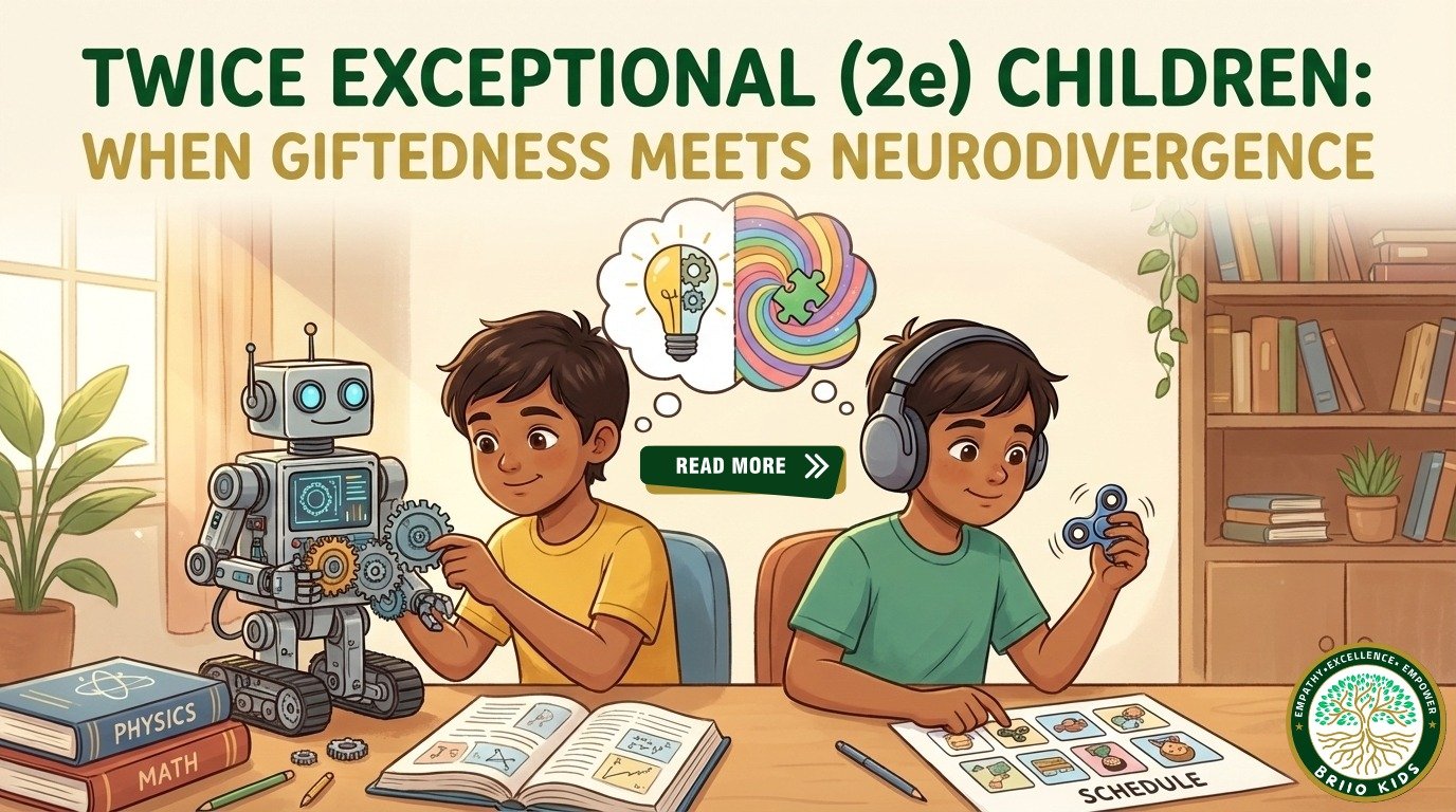 Twice Exceptional (2e) Children & Neurodivergence