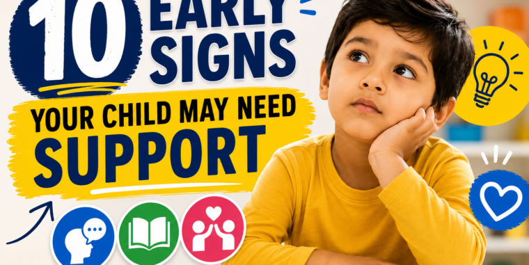 10 Early Signs Your Child May Need Special Education Support in India