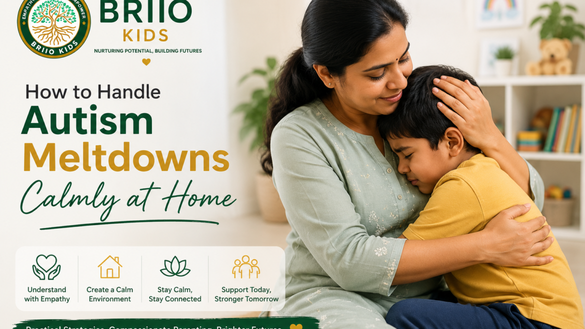 How to Handle Autism Meltdowns Calmly at Home