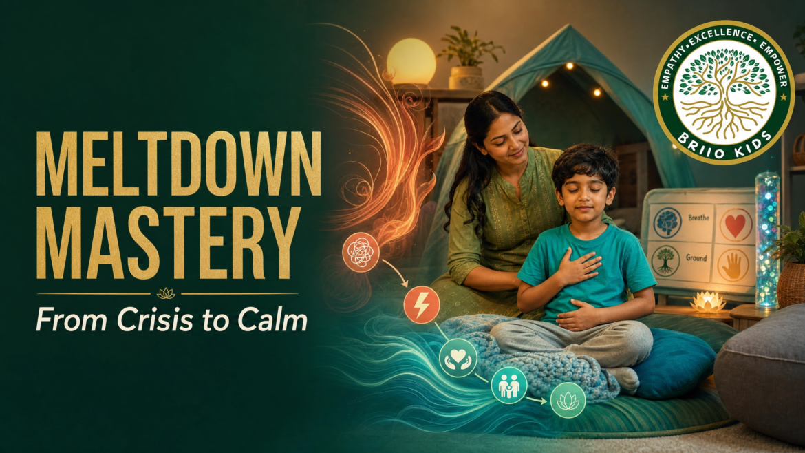 The Meltdown Mastery System: Recognizing, Preventing, and Recovering from Dysregulation